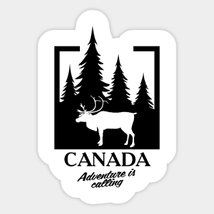 Canada - Adventure is Calling Sticker